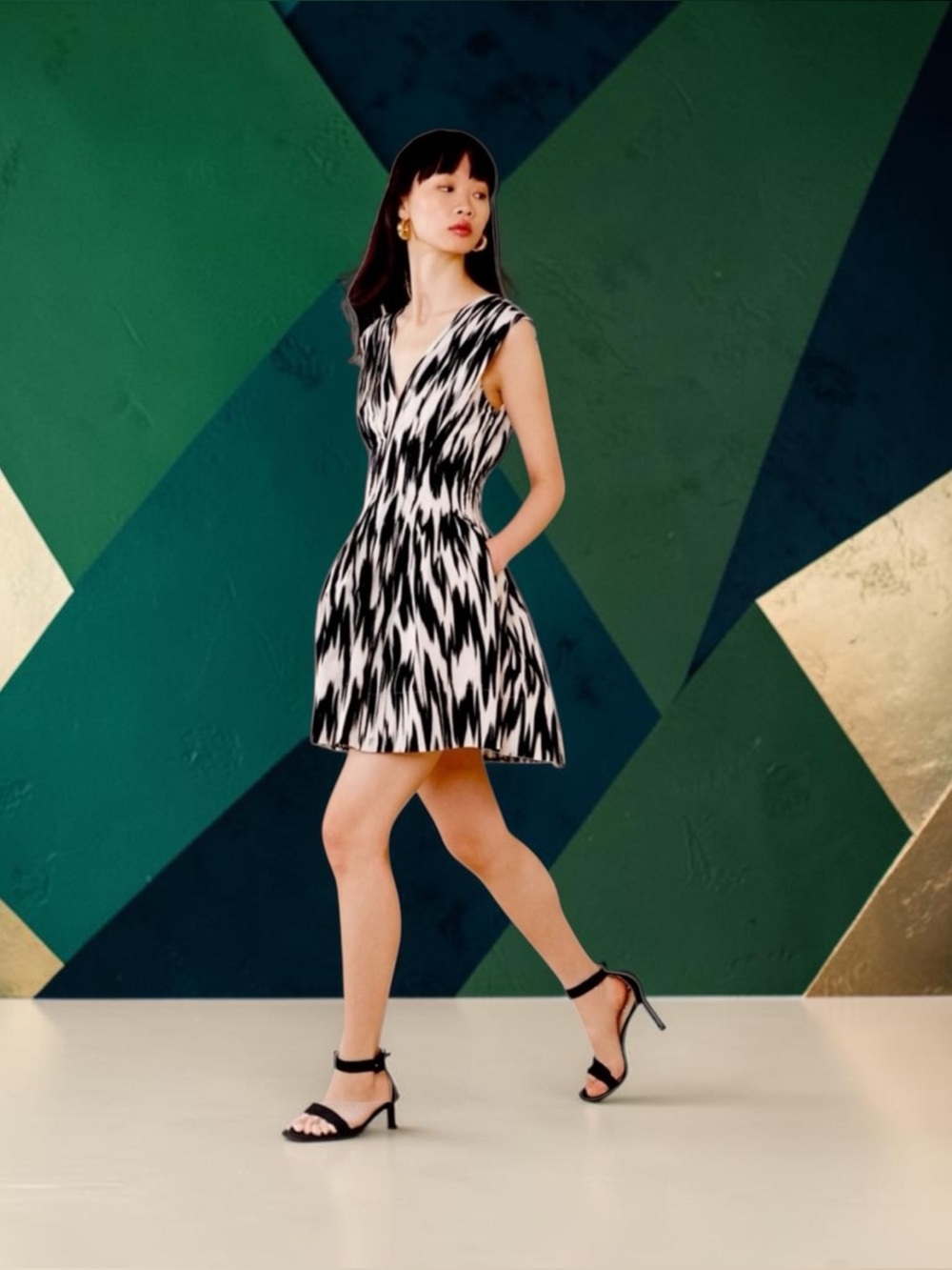 Banana Republic “CICI” Poplin Mini Dress
